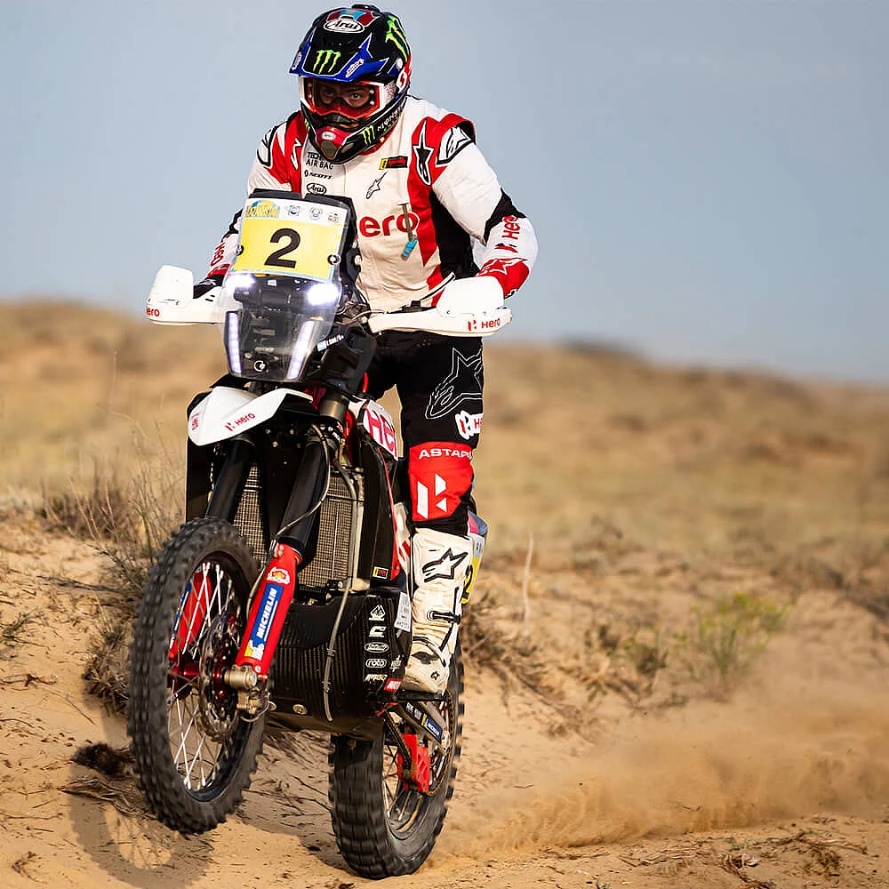 Caimi was happy with his overall performance at Rally Kazakhstan