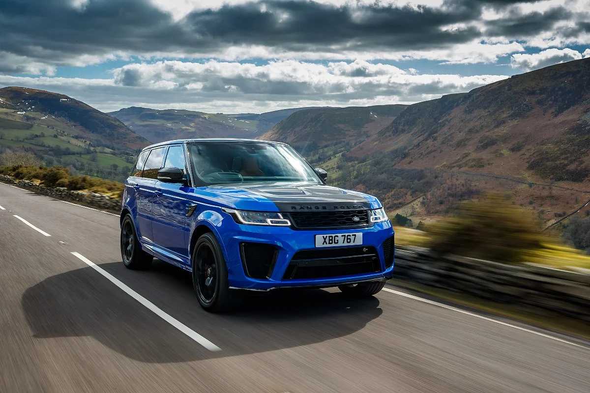 The daunting muscular design of the SVR