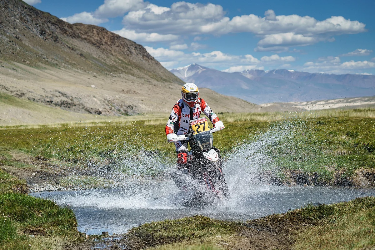 J-Rod fixed his motorcycle in the stage and managed to finish in the top 10