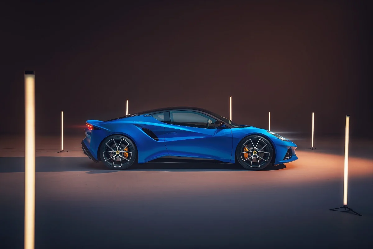 The Lotus Emira receives 20-inch Goodyear Eagle F1 Supersport tyres
