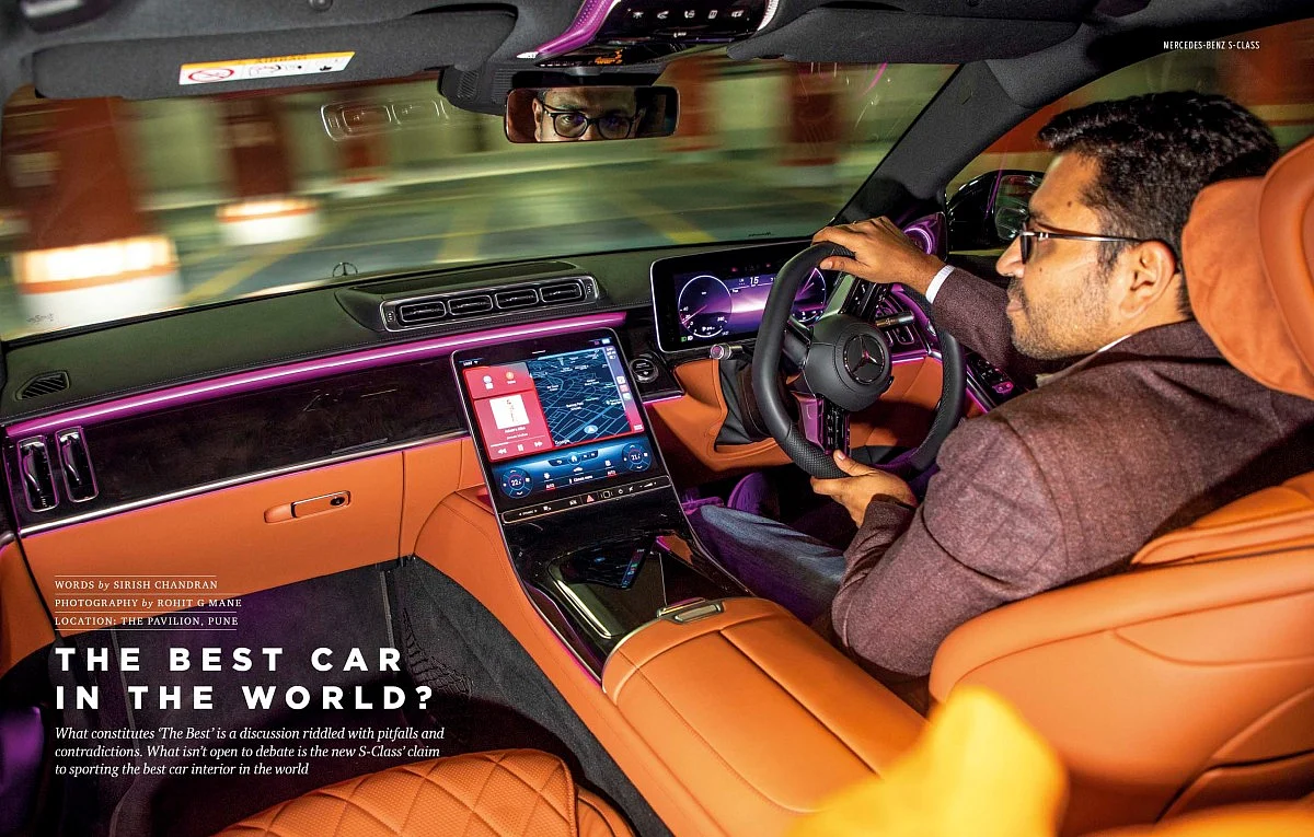 The S-Class remains an industry tech leader