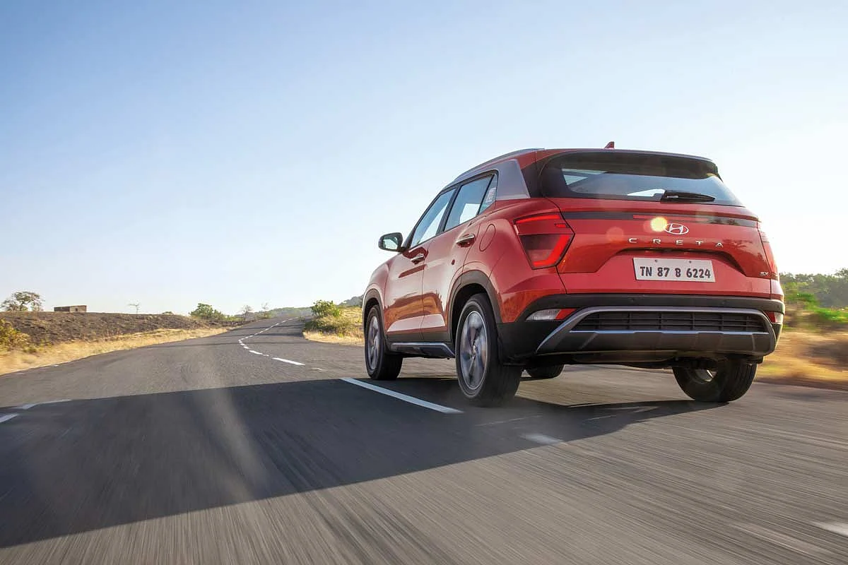 The Creta's ride is planted and composed, even when pushed