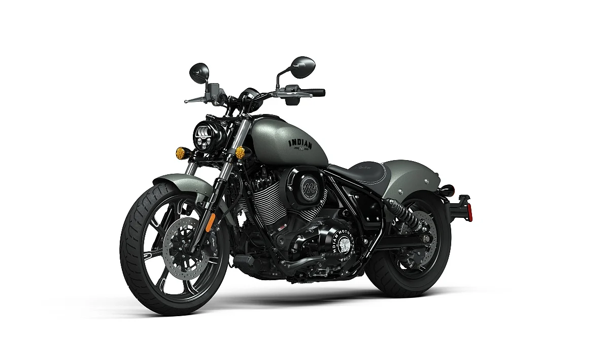 The Indian Chief Dark Horse has a kerb weight of 304kg