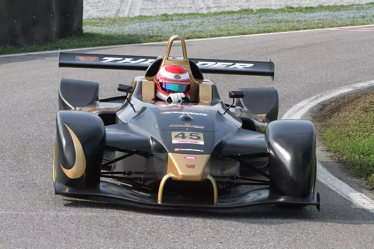 The Indian Racing league cars are made by Italian constructor Wolf and powered by the screaming 215bhp V4 engine from the Aprilia RSV4 superbike.