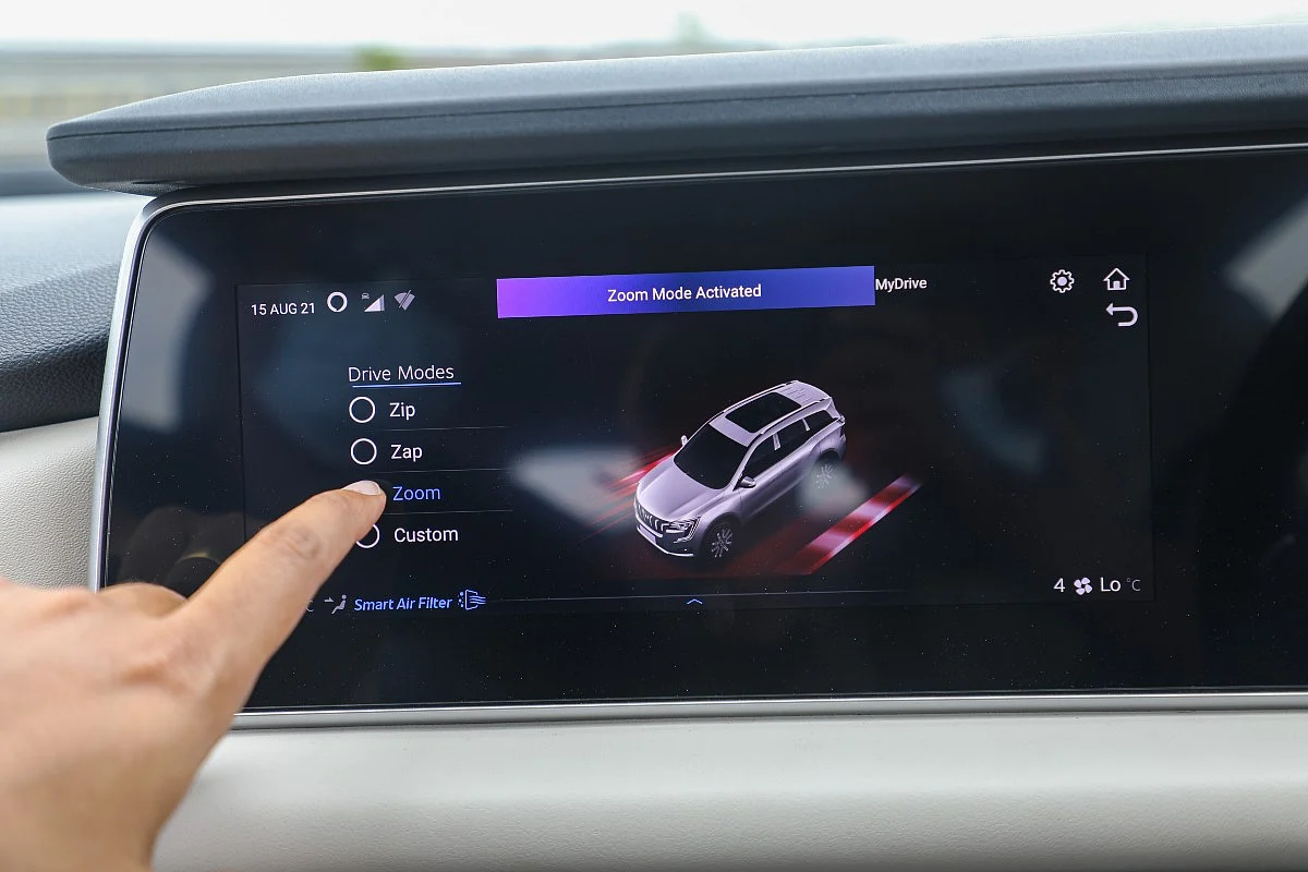 No dearth of kit on the XUV700, with four driving modes and a 12-speaker 3D sound system on offer