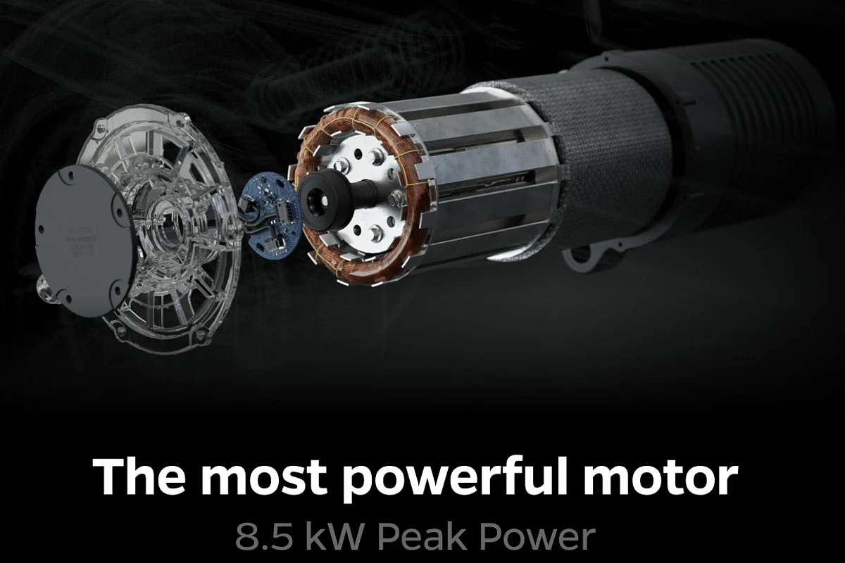The electric motor on the Ola S1 promises impressive performance
