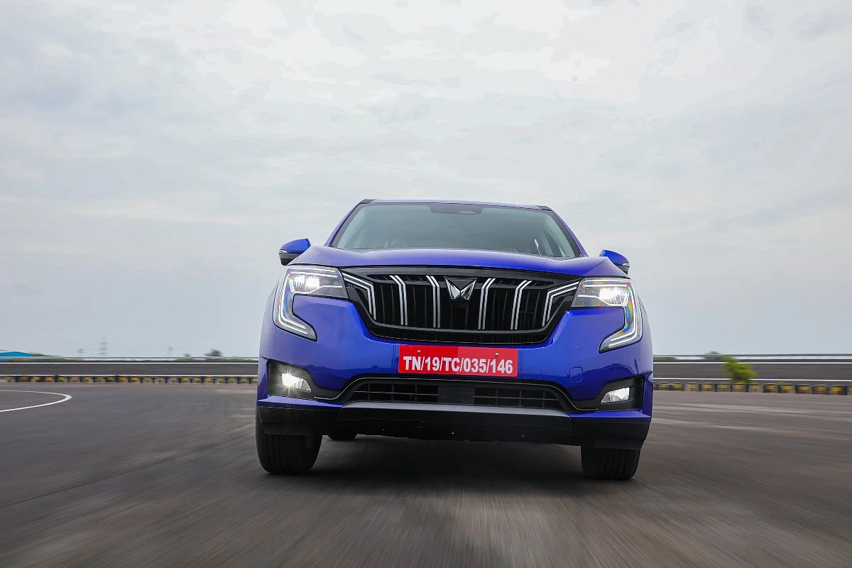 Safety kit on the XUV700 includes a driver fatigue alert, adaptive cruise control and a collision alert with emergency braking