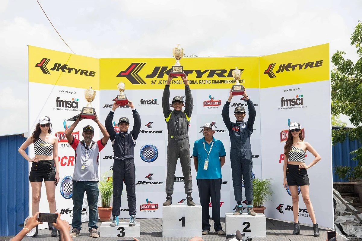 Ruhaan Alva from Bengaluru came first for MSport with Chetan Surineni, also from Bengaluru came in second with Jaden R Pariat coming third.