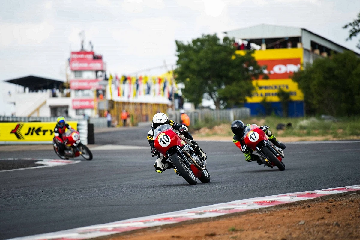 Anish Damodara Shetty from Hubli eventually emerged winner in the 10-lap race, ahead of Allwin Xavier by just 0.117 seconds