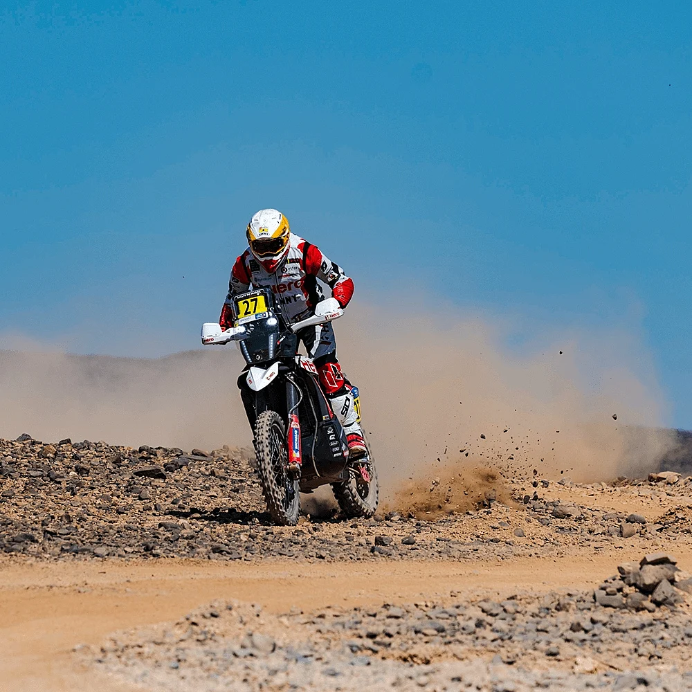 By winning the Prologue Stage, Joaquim will open the first stage that will put his navigation skills to the test.