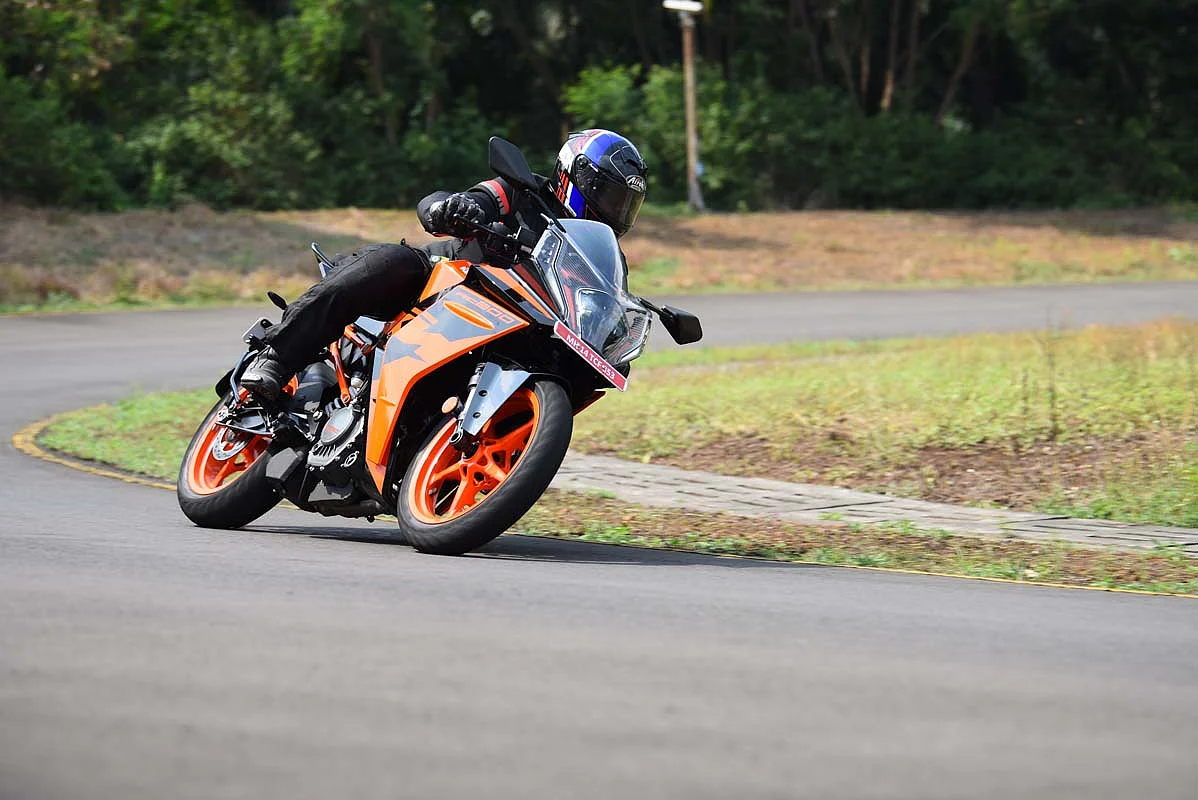 The reduced unsprung mass has translated to bike that changes direction much faster