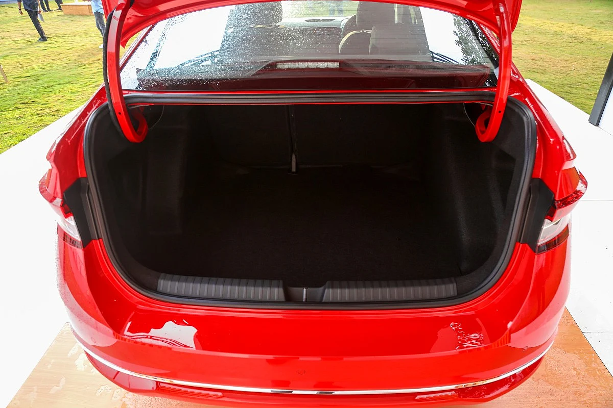 You get 521 litres of boot space in the Slavia