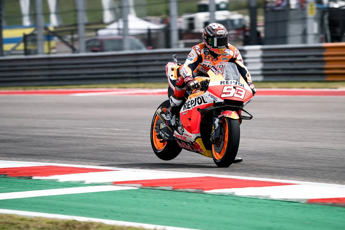 Reports suggest that Marc Marquez has suffered a mild concussion from the accident but has caused his vision problems from 2011 to come back.