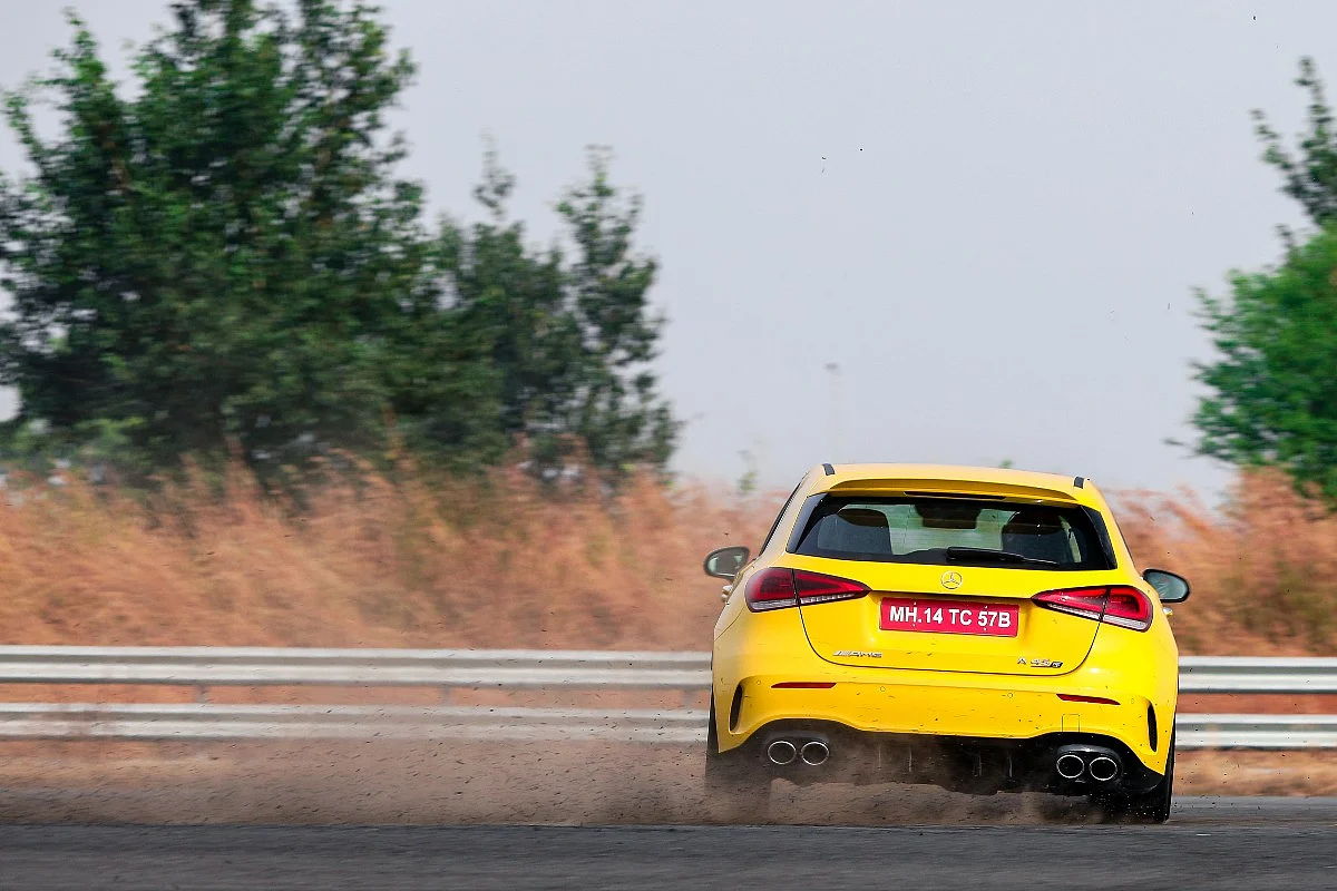 The 'Drift Mode' comes handy for some sideways action