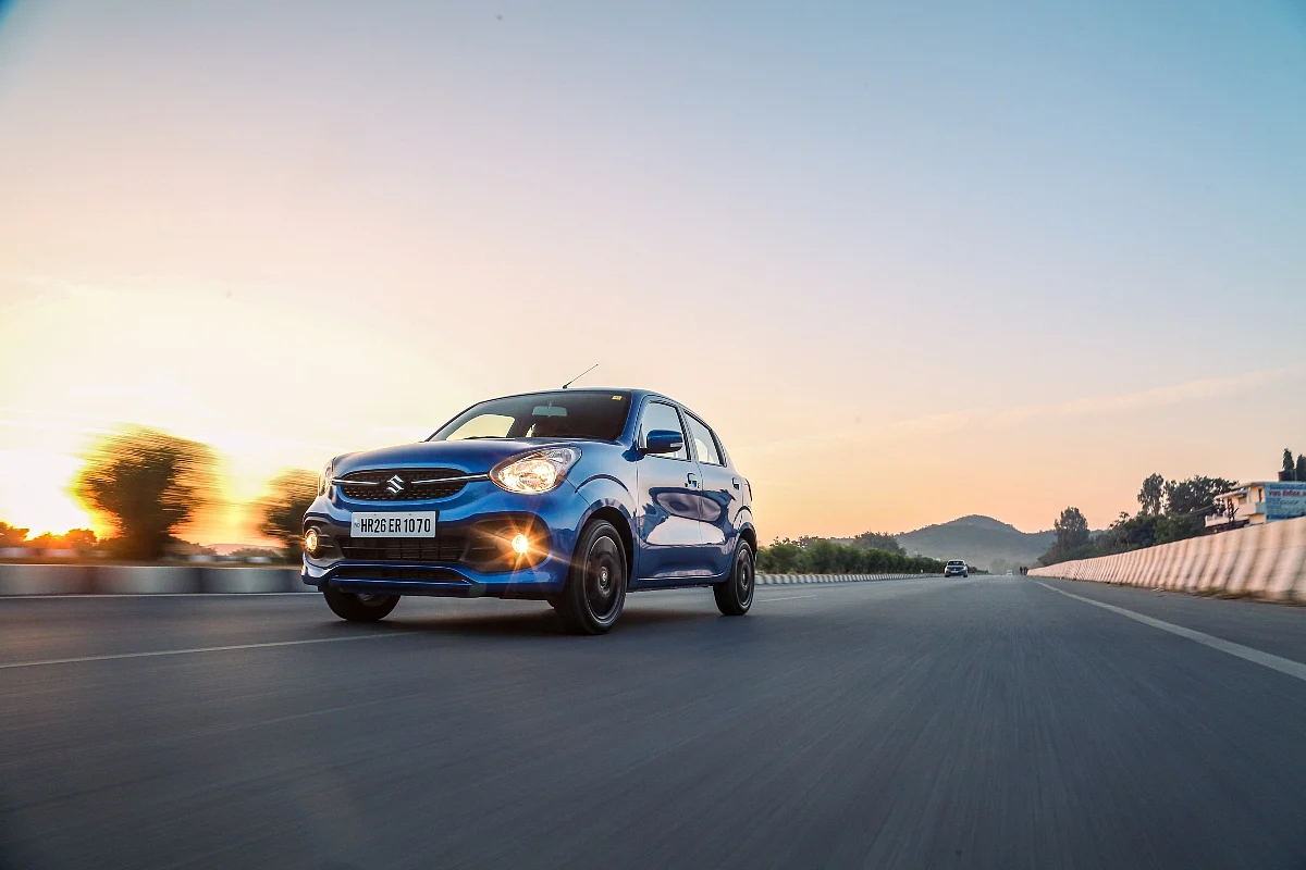 The Celerio being a mid-height vehicle, has a high seating position but still, the styling has to be designed around the hatchback look.