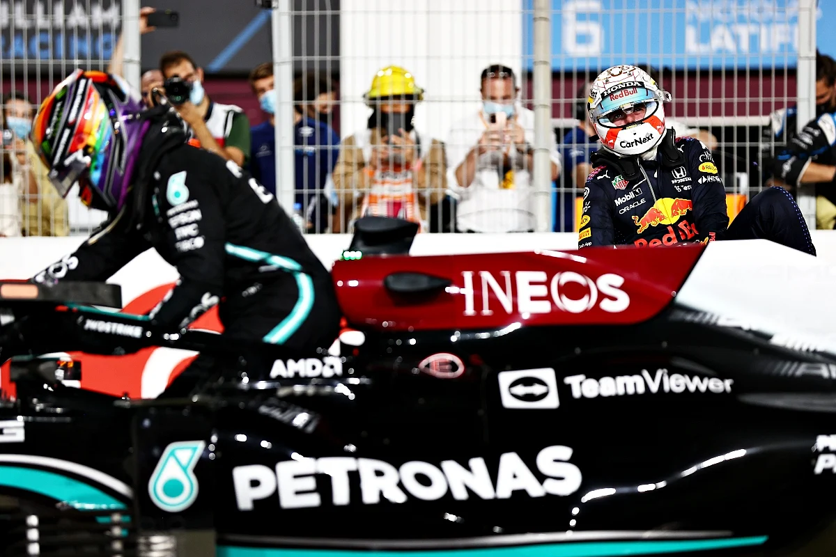 After two consecutive wins in the last two outings, Lewis Hamilton has closed the gap to Max Verstappen and now trails by just 8 points with two races in hand.