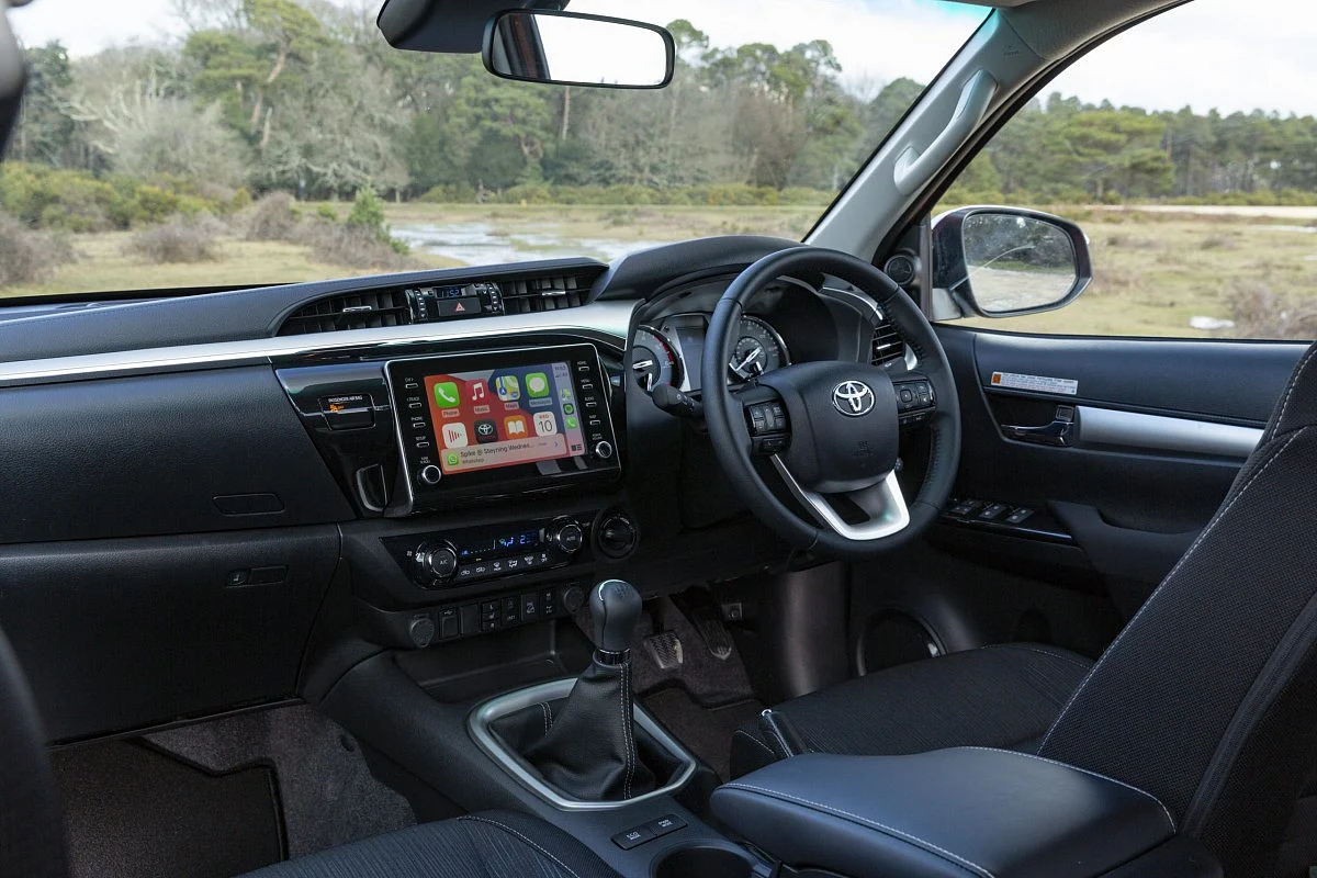 The Hilux gets plenty of creature comforts