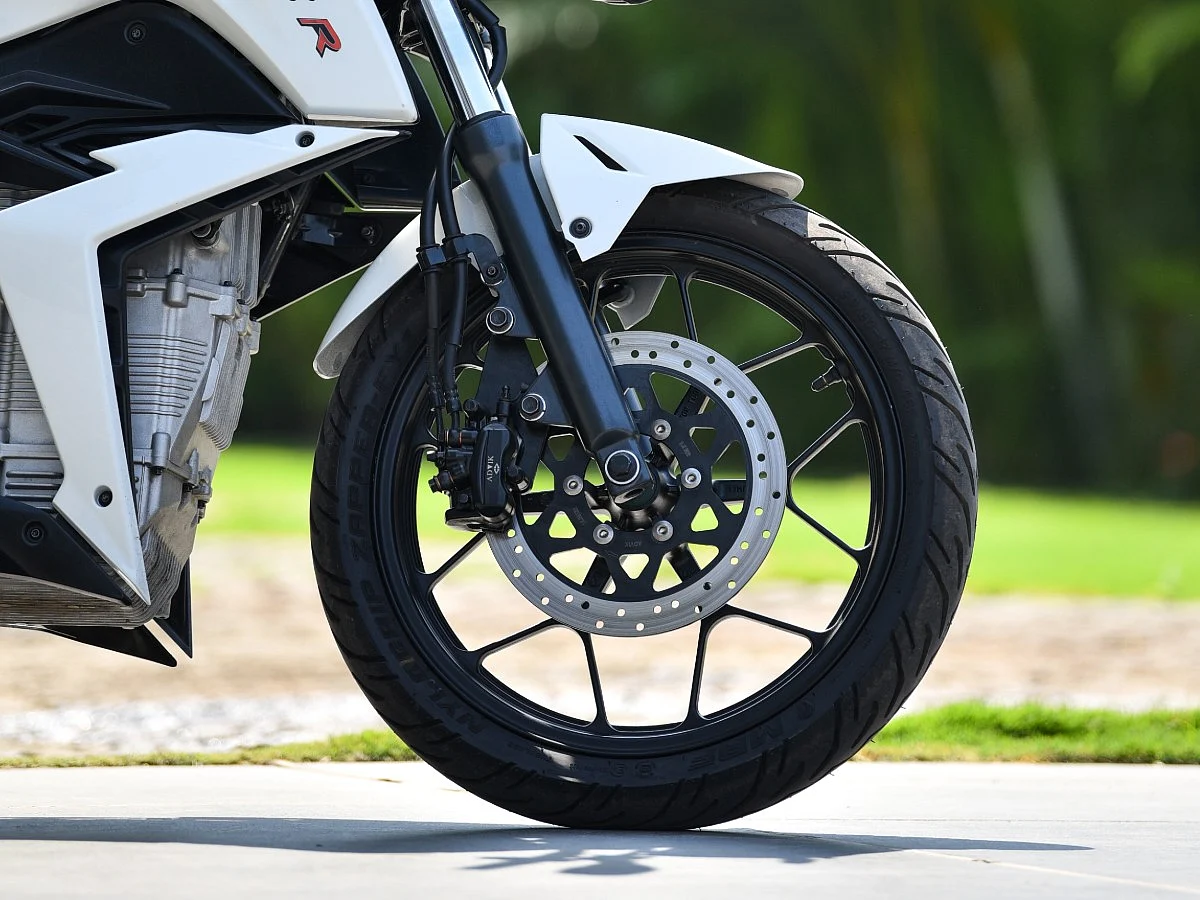 The brakes are unpredictable under hard braking