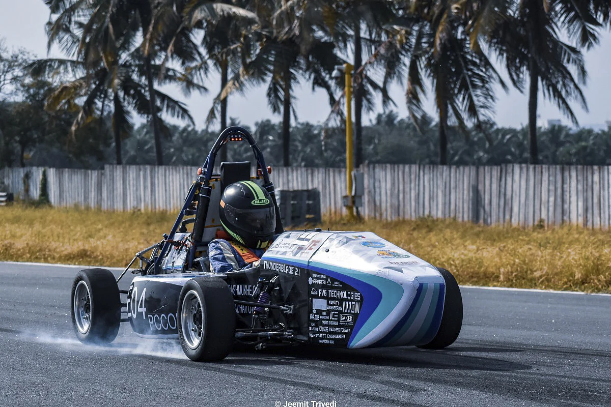 Team Kratos Racing Electric from Pimpri Chinchwad College of Engineering