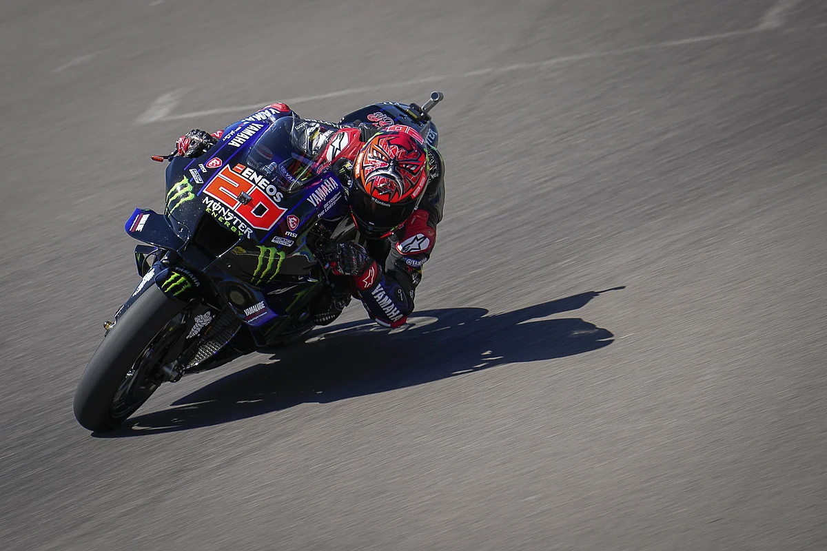 Fabio Quartararo didn't look like the champion he is