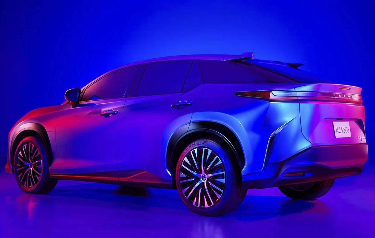 The Lexus RZ prototype