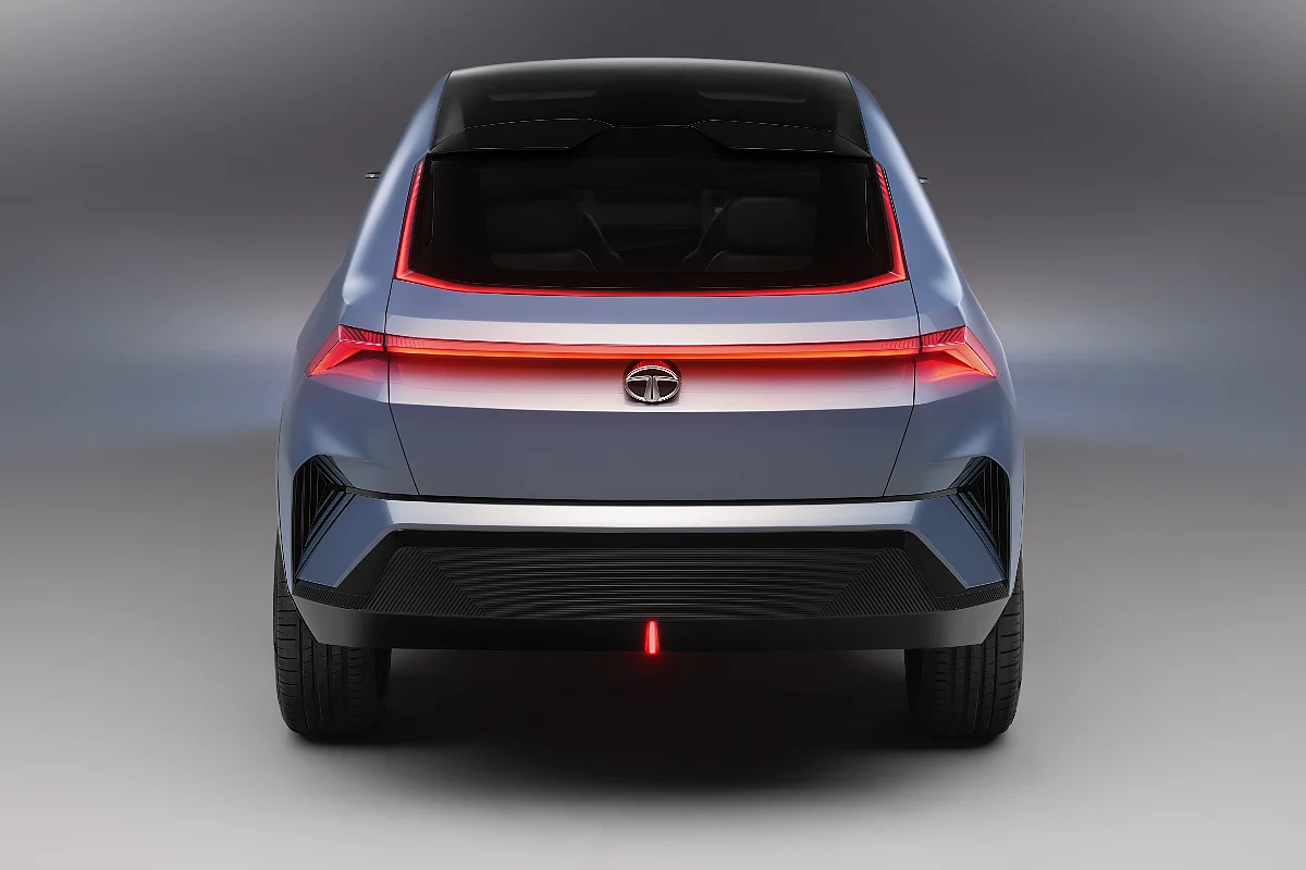 The rear is the most distinctive feature of the Concept Curvv