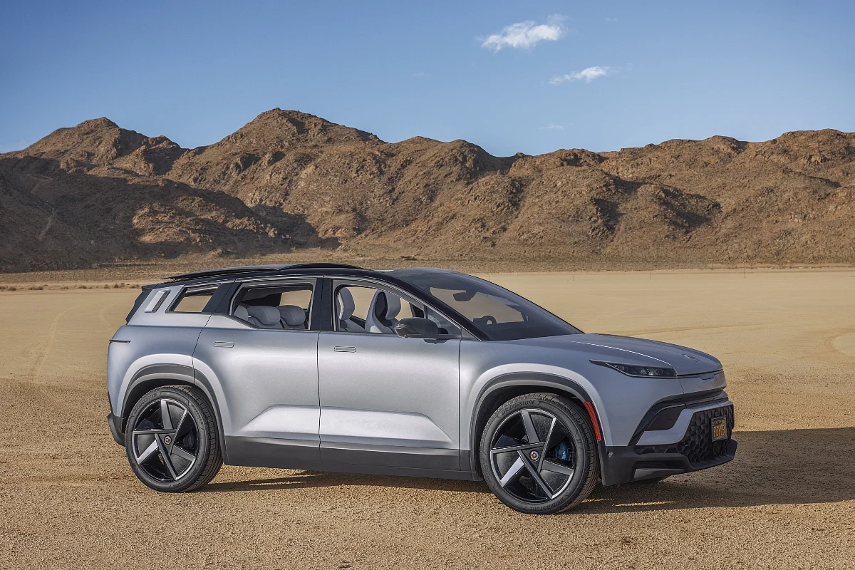 The Fisker Ocean is a very utilitarian SUV in its design