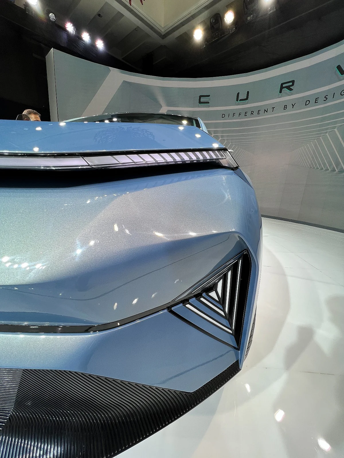 Interesting design for the headlamps