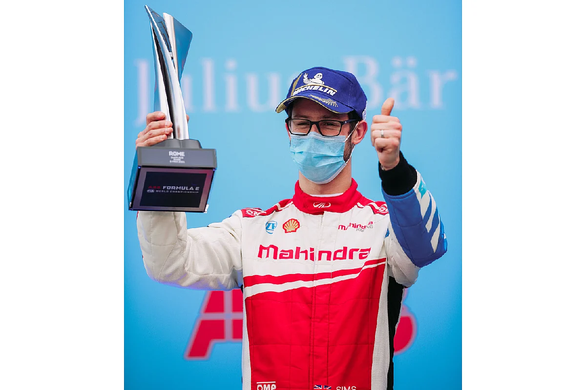 The Mahindra driver scored a podium at Rome last time out