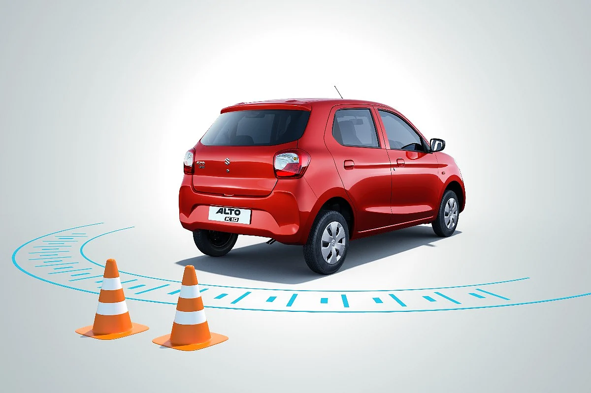 Rear parking sensors are standard