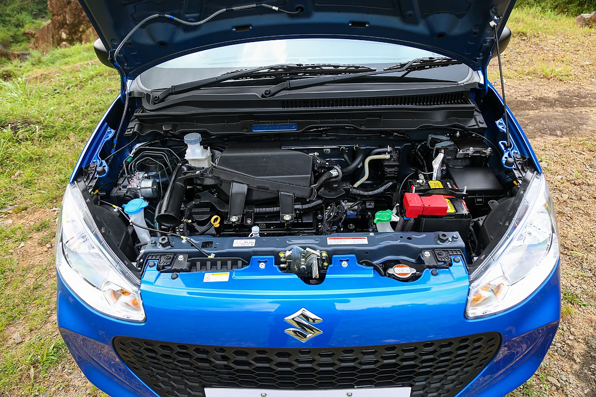 The frugal K10 engine makes 65.6bhp and 89Nm of torque