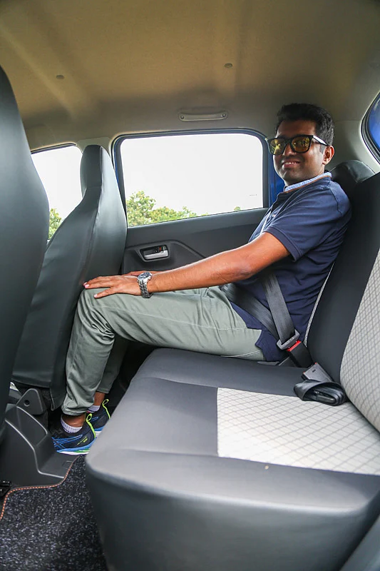 The 2022 Alto K10 is more spacious on the inside