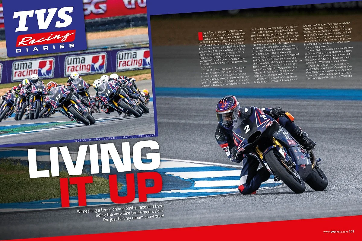 TVS Racing diaries