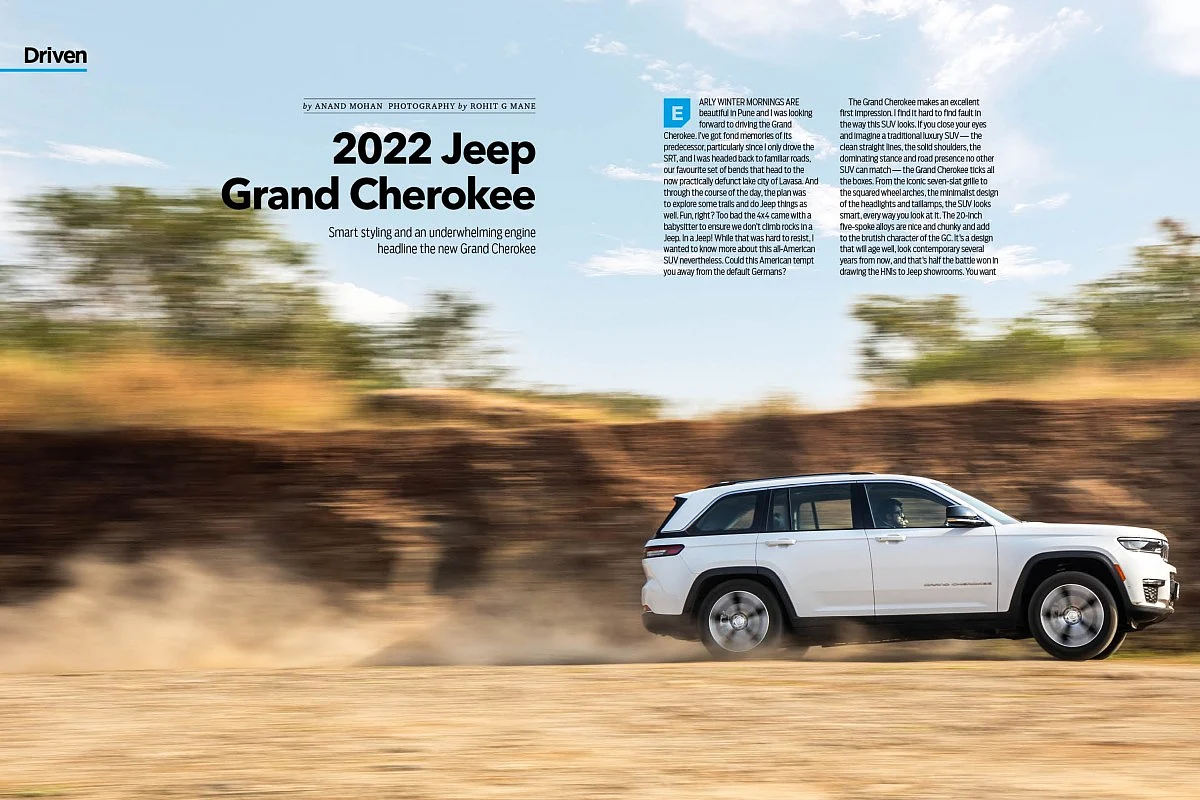 Jeep Grand Cherokee driven