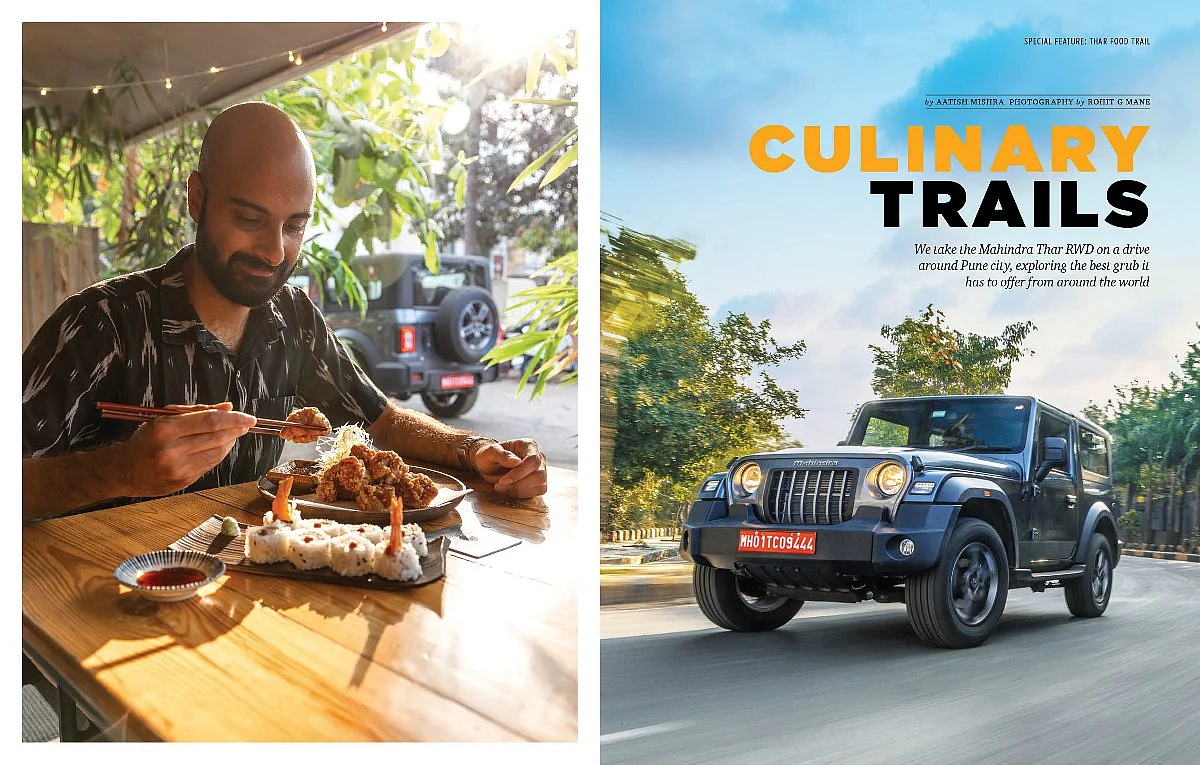 Taking the Mahindra Thar 4x2 on a culinary questa cross Pune
