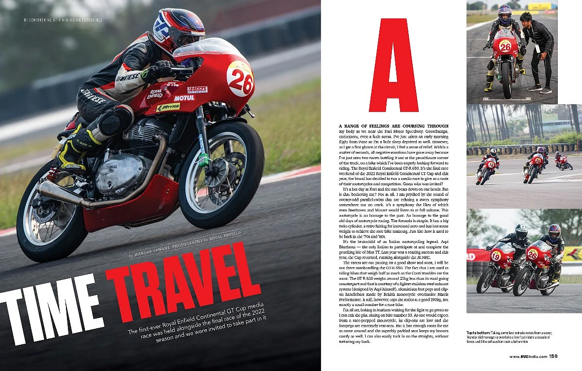Royal Enfield Continental GT-R 650 ridden