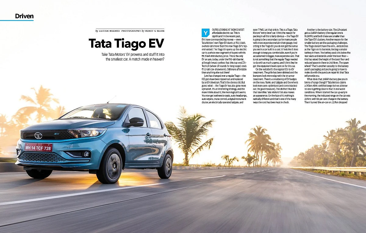 Tata Tiago EV first drive review