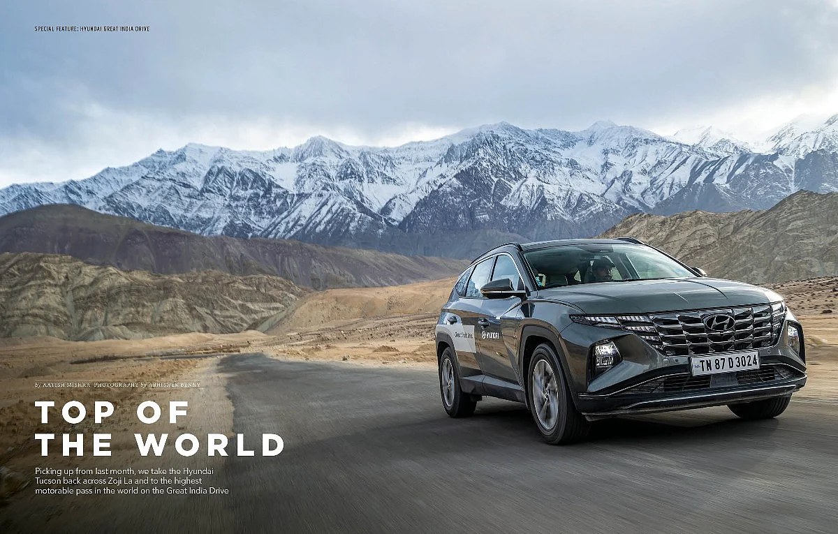 Hyundai Tucson goes to Umling La