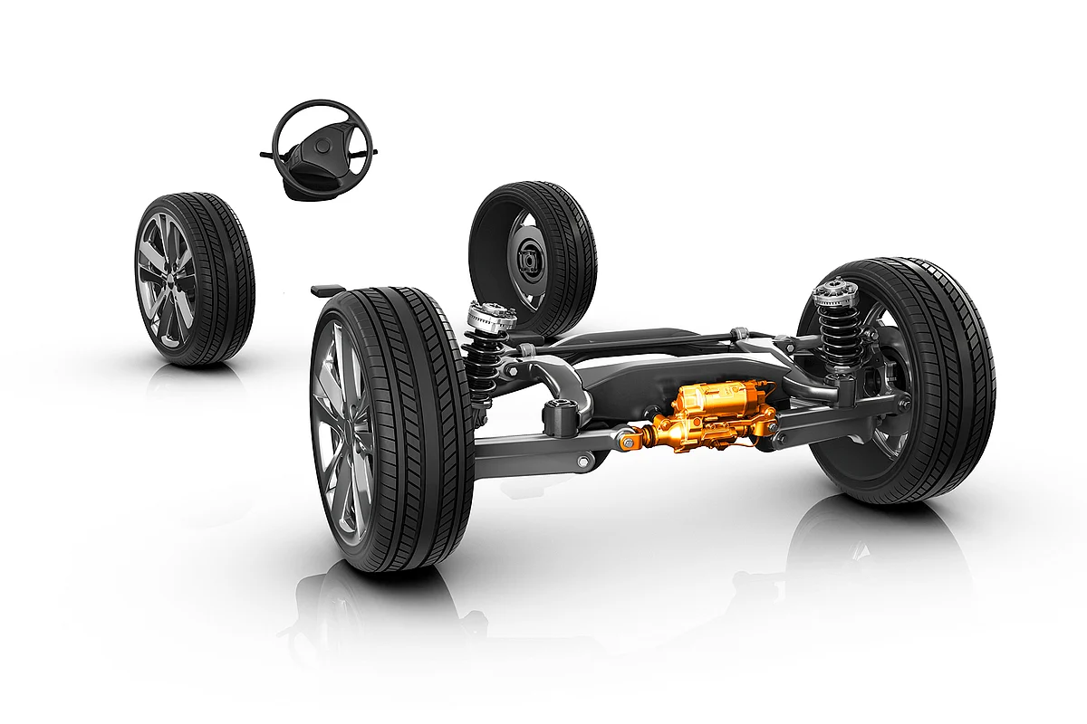 ZF’s active kinematics control makes the Panamera more stable and agile