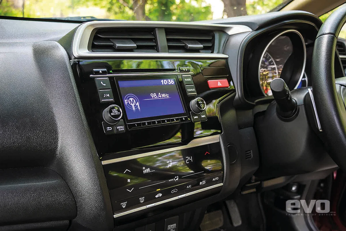 The infotainment system has Bluetooth connectivity and steering mounted controls