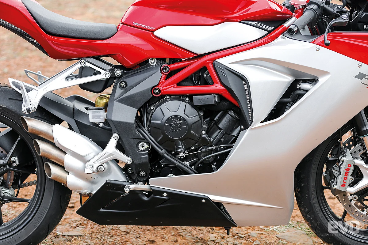 The Agusta engine is a proper howler.