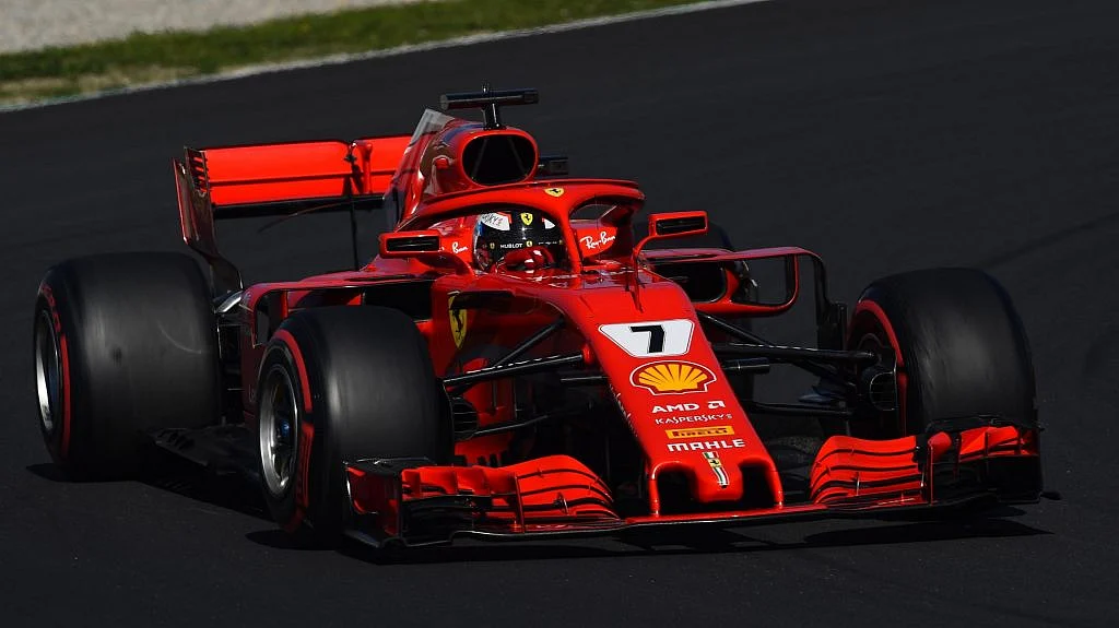 Ferrari have gone all red