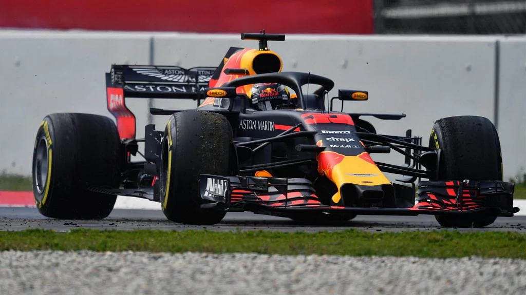 Red Bull is close behind Mercedes and Ferrari