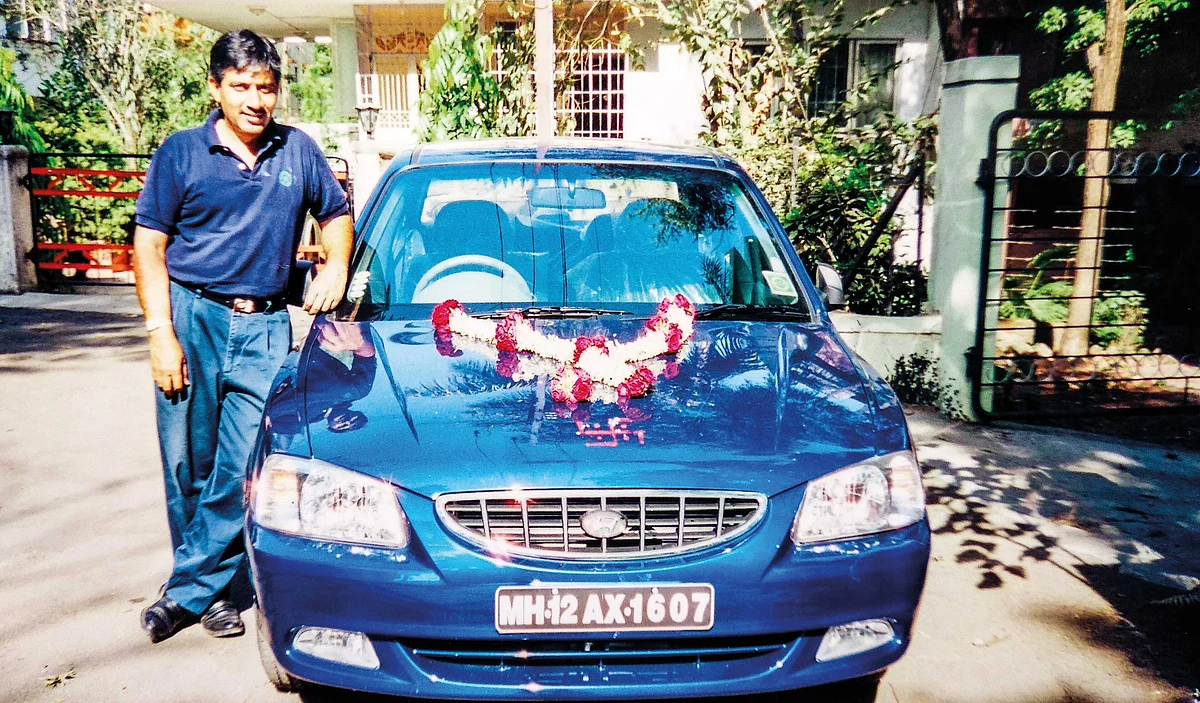 Ajay is all gung-ho about his prized 2001 Hyundai Accent and treats it like his best friend