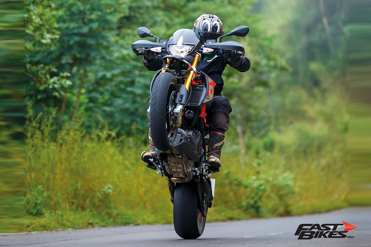The dash is easier to read on one wheel than two!