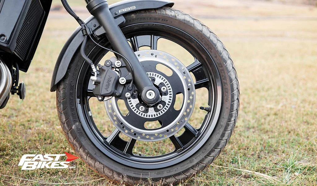 The webbed wheels are a fresh touch