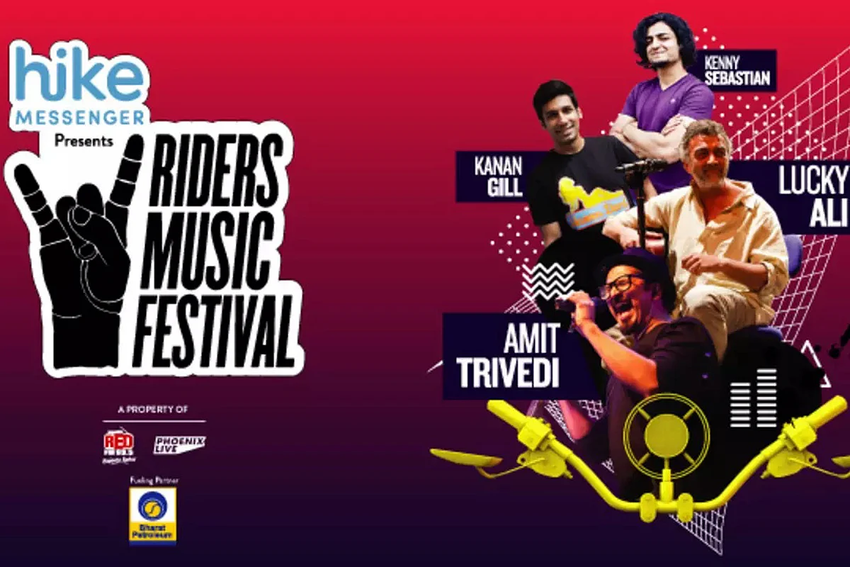 Riders Music Festival held in Nehru Stadium, New Delhi