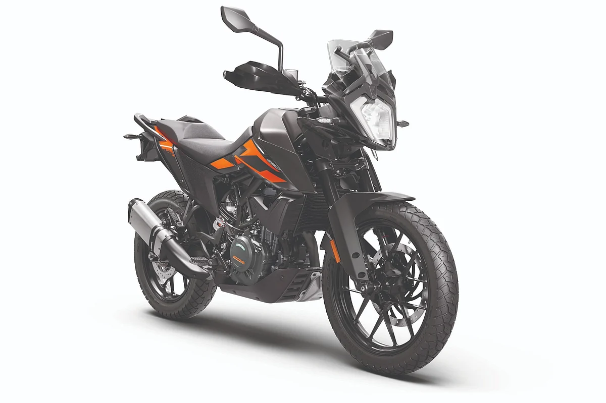 KTM is also offering this understated black paint option