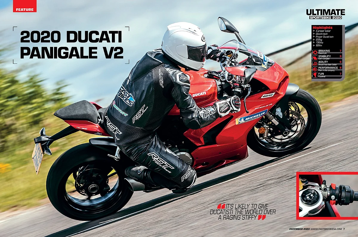 Do not get confused between the Panigale V2 and V4 S