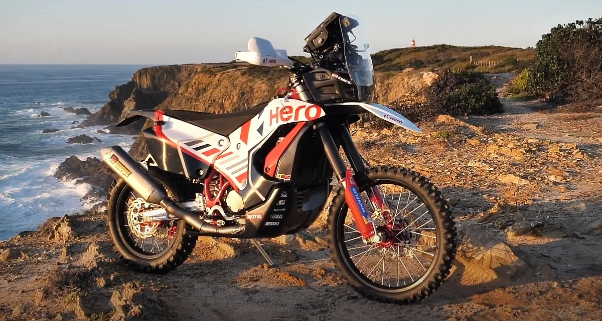 The new 450 Rally bike features quite a few updates